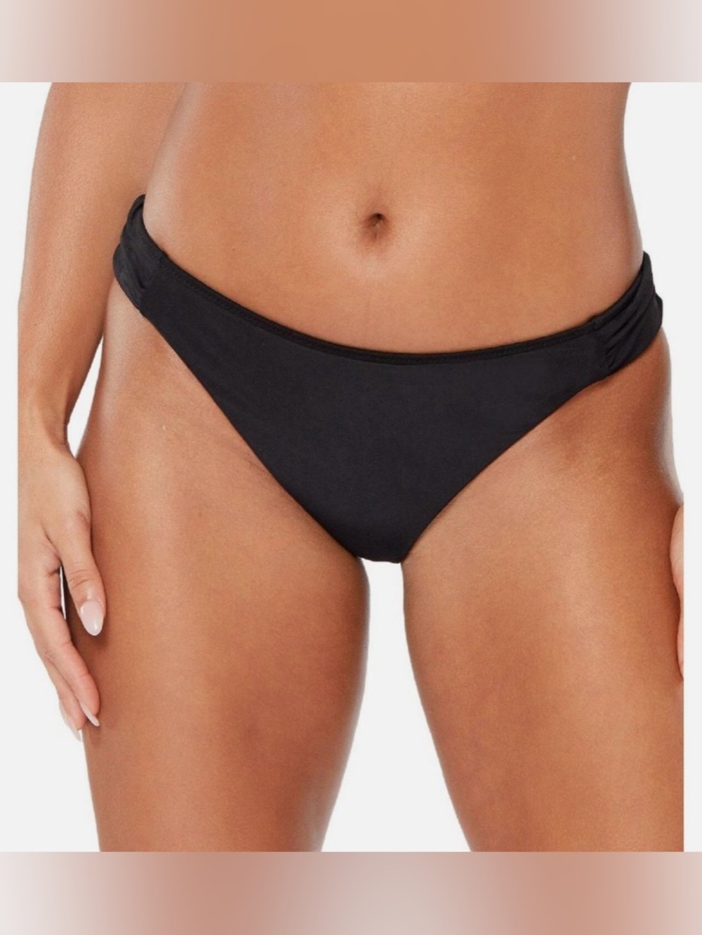 Bar III Classic Black Bikini Bottom - NWOT - Size S